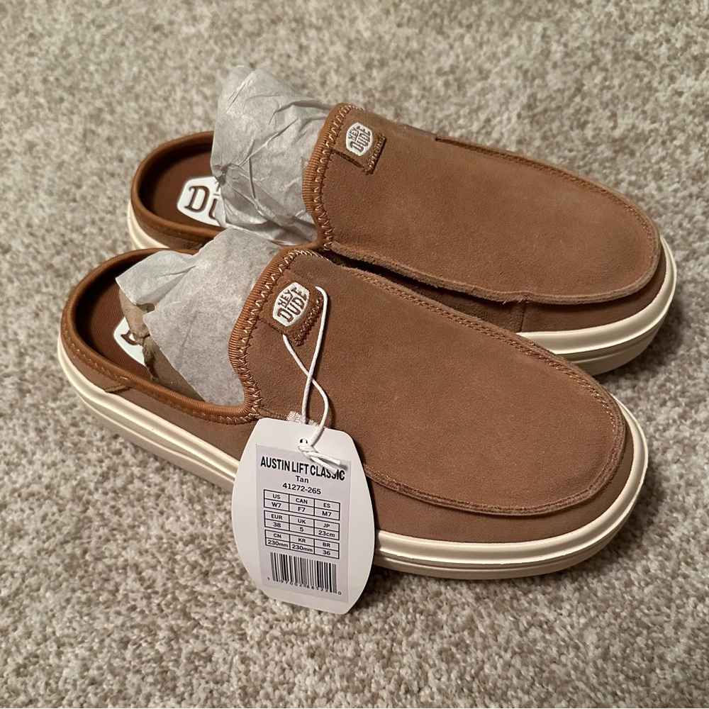 Hey Dude Austin Lift Classic Tan